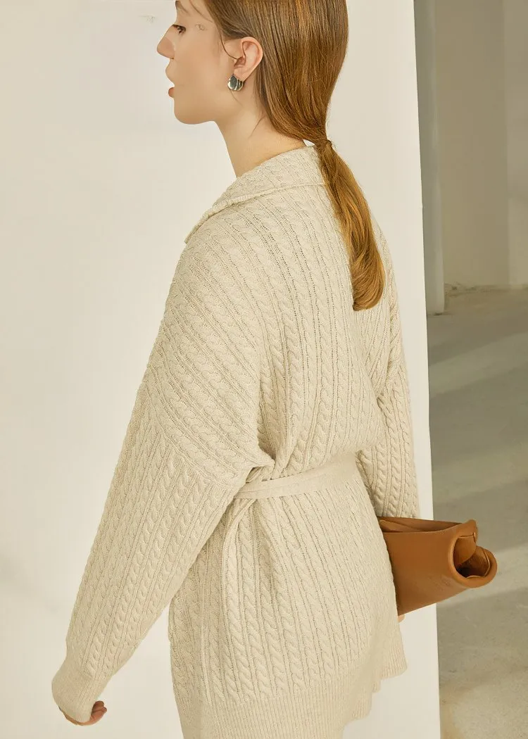 MILKTEA MIDI KNIT CARDIGAN