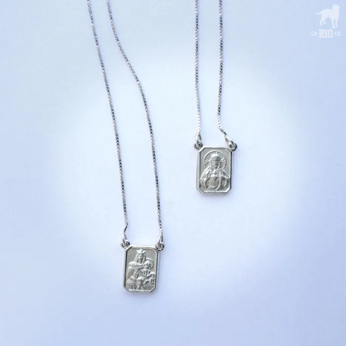 SCAPULAR  Men's Stainless Steel Necklace - Men's Designer Jewelry