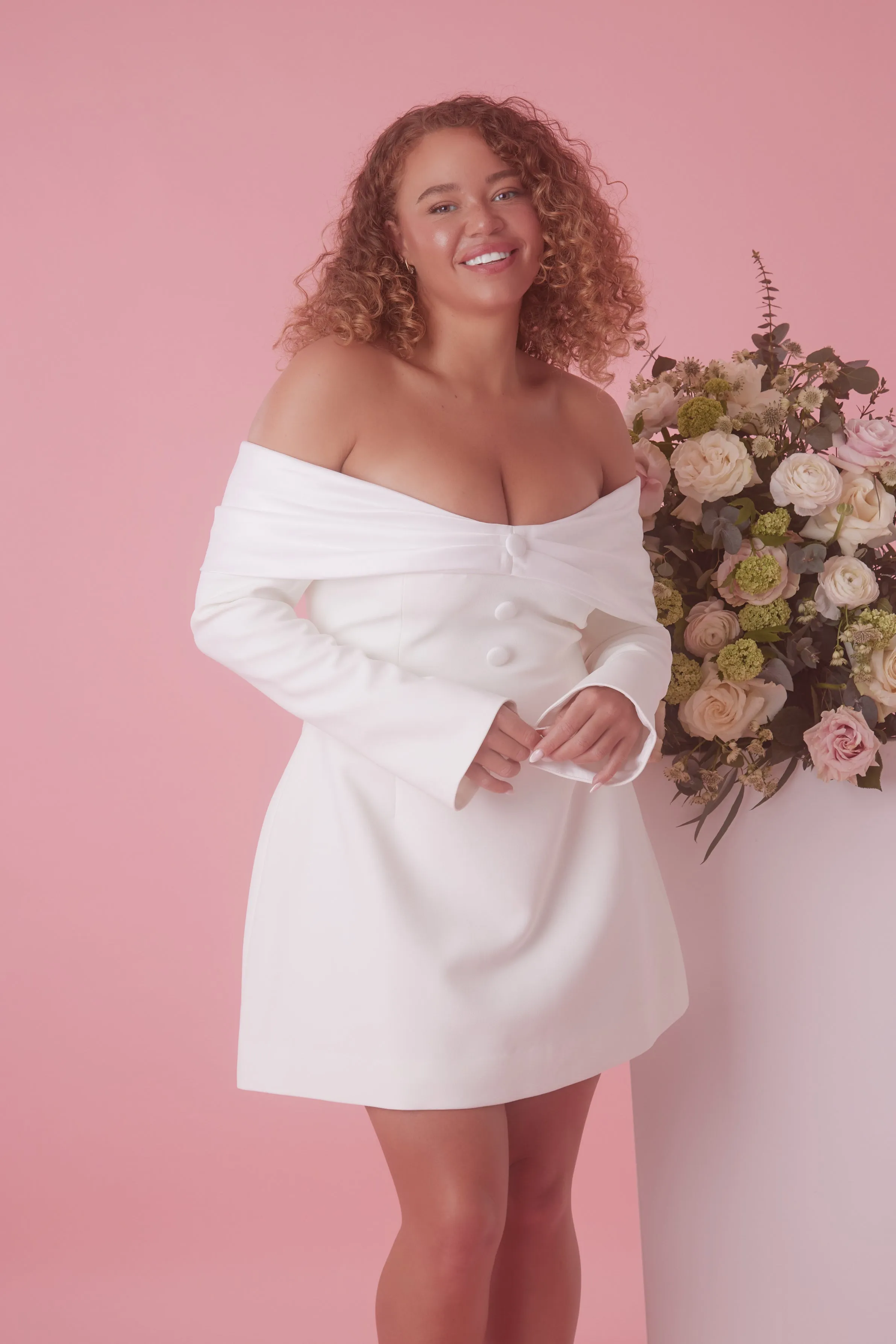 The Ultimate Muse Bow Mini Dress